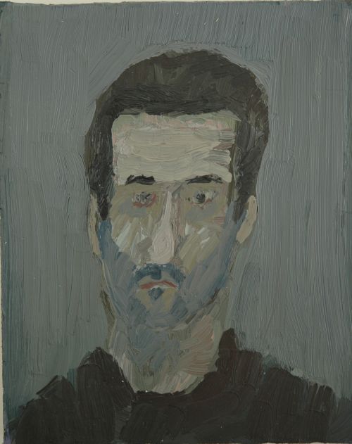 Self-portrait, 2006, 17,5 x 21 cm