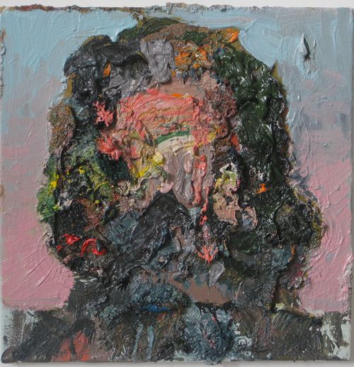 Self-portrait, 2010, 40 x 40 cm 2